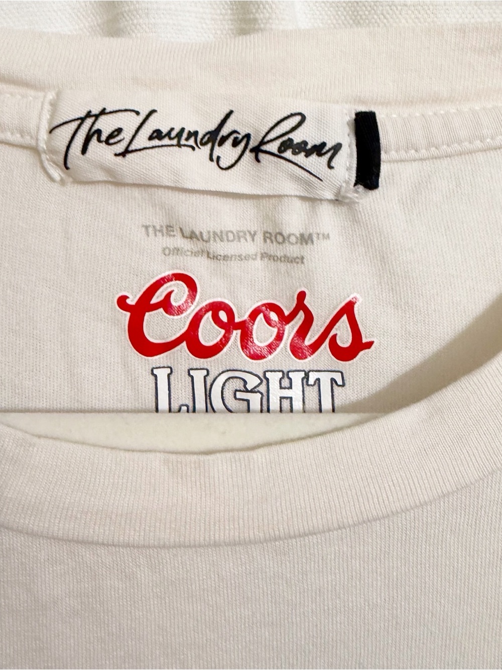 The Laundry Room and COORS LIGHT Collaboration Size Large - Picture 3 of 4
